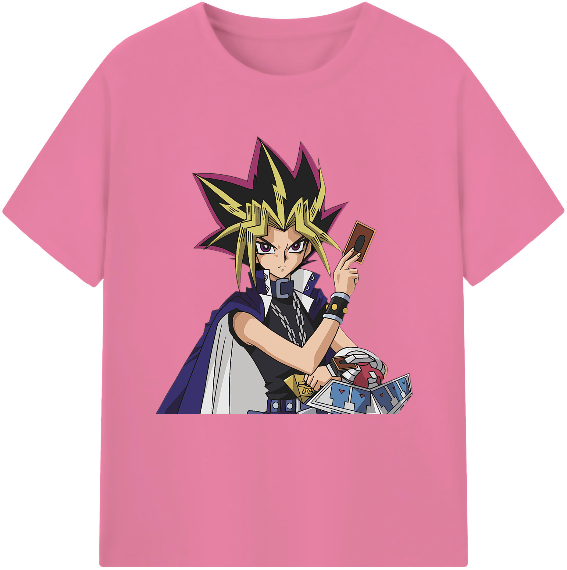 （画像用） 遊☆戯☆王 Yu-Gi-Oh! 綿100％半袖Tシャツ（フロントプリント）